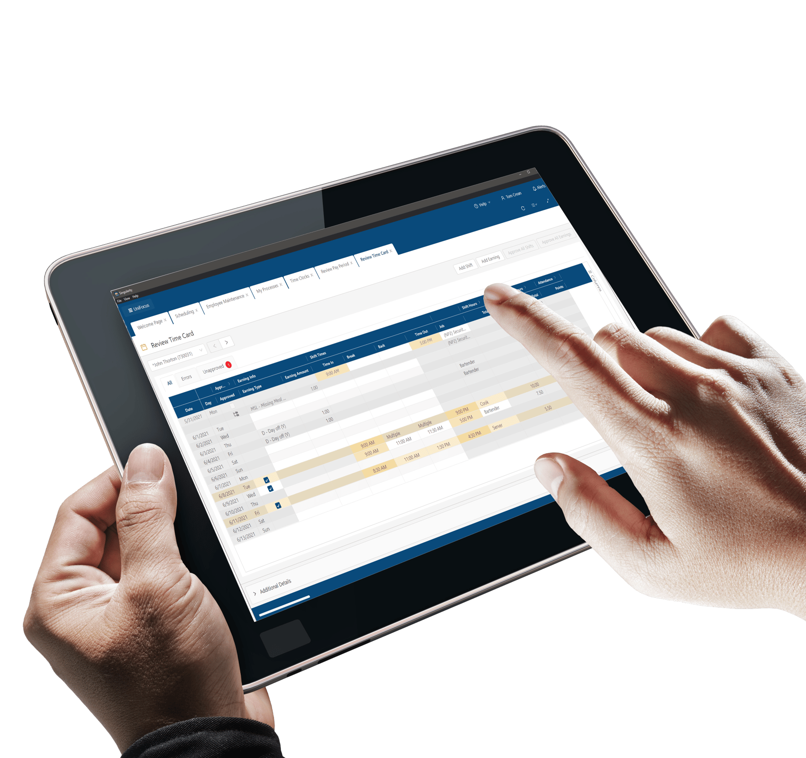 UniFocus Smart Time and Attendance